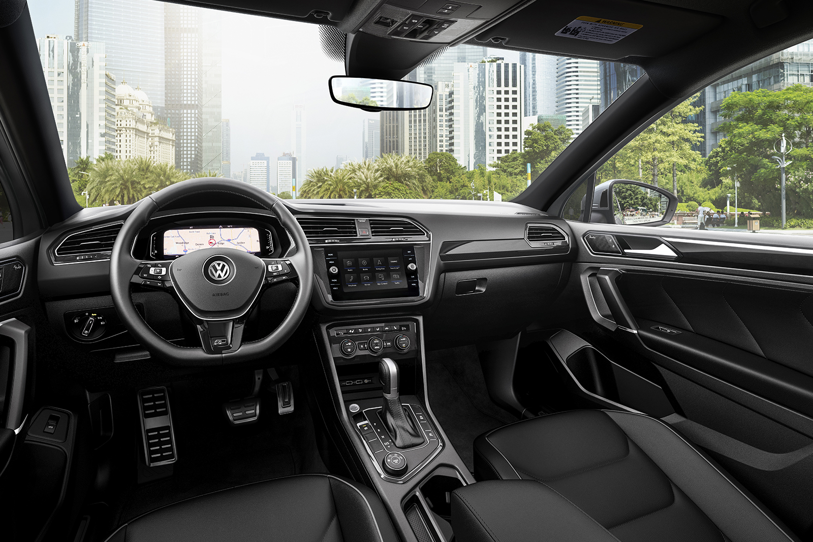 Interior of the 2020 Tiguan