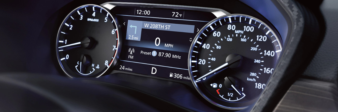 2020 Altima Dashboard