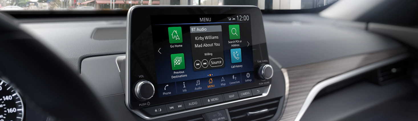 2020 Altima Touchscreen