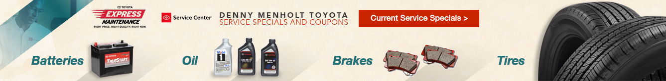Convenience Service at Denny Menhot Toyota Service Department