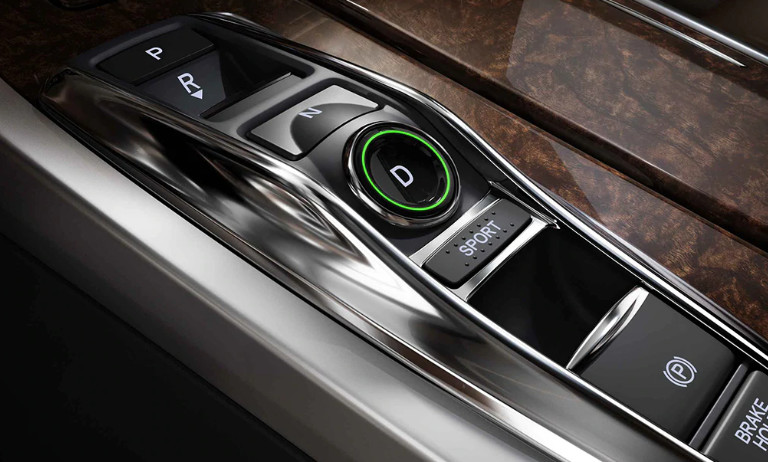 2020 RLX Sport Hybrid Driving Controls