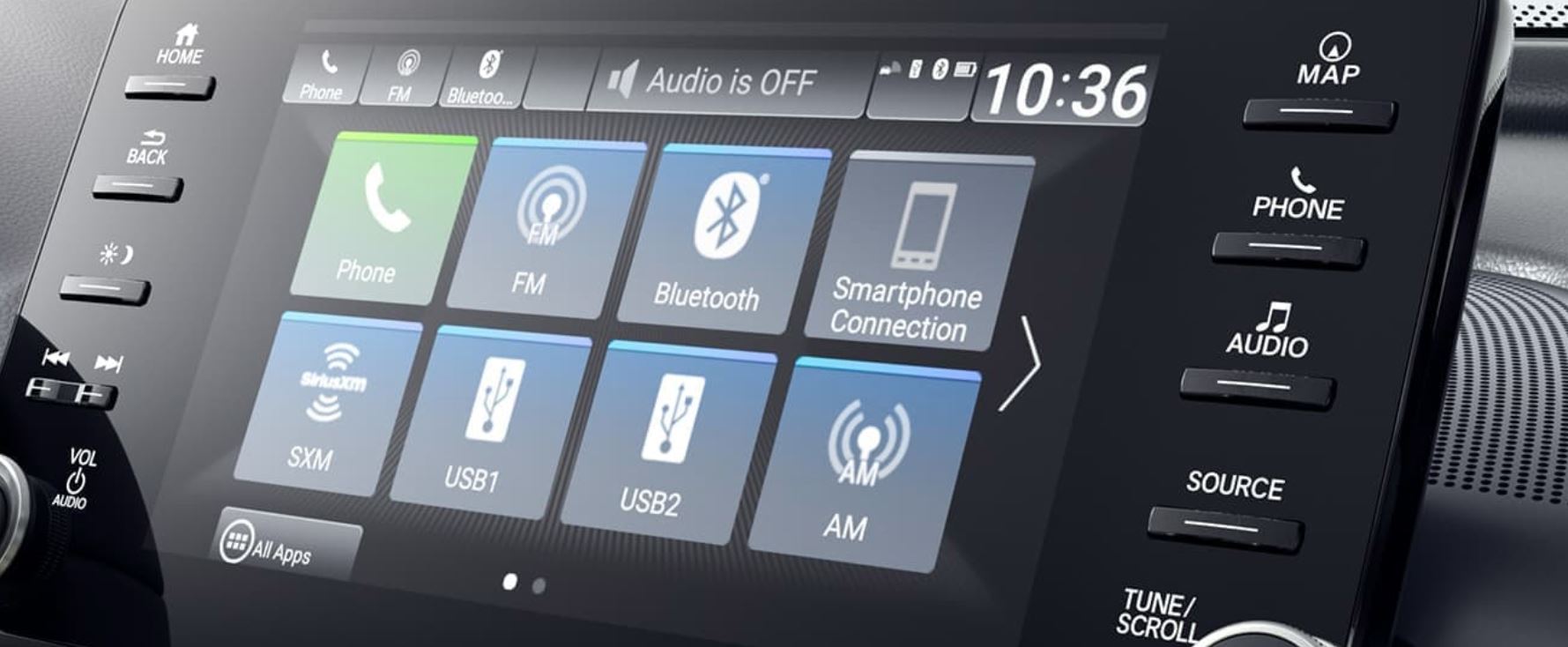 Touchscreen in the 2020 Accord Touchscreen in the 2020 Accord