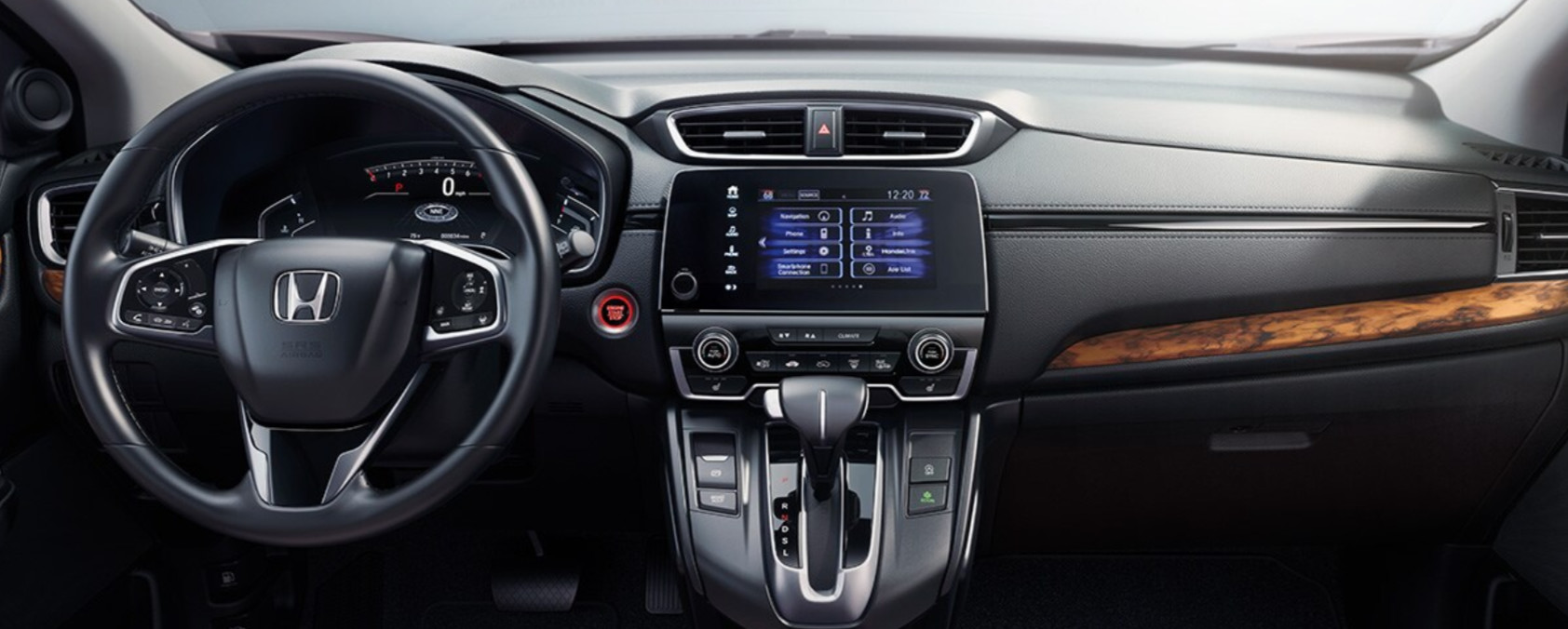 Interior of the 2020 Honda CR-V