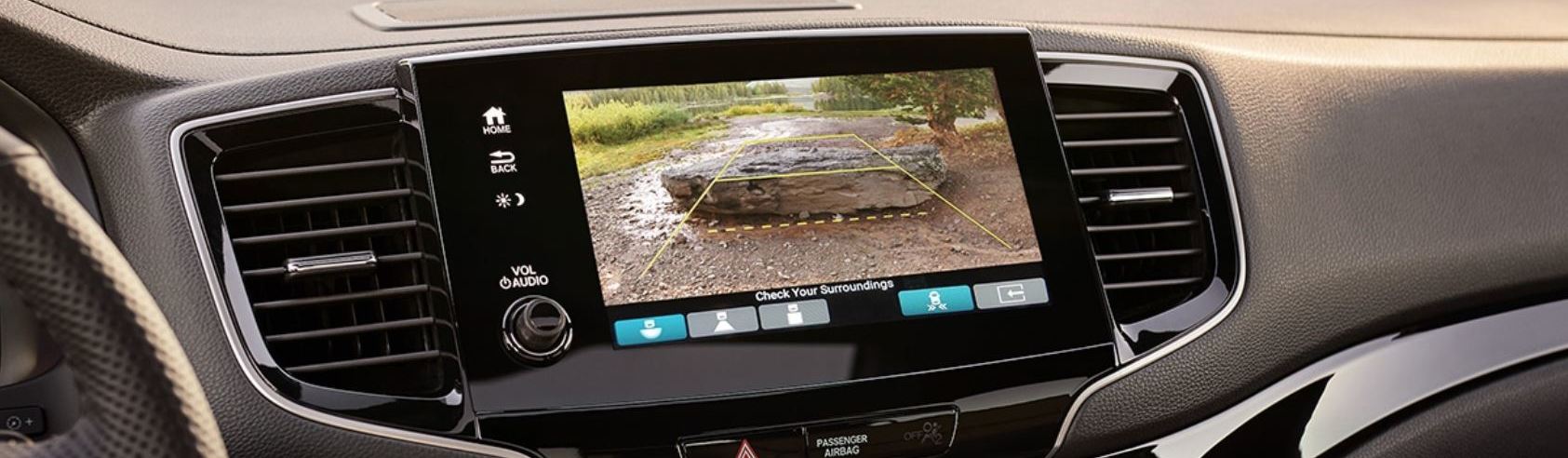 Touchscreen in the 2020 Passport