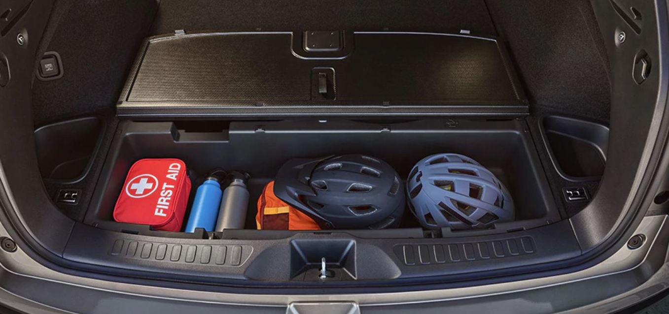 Storage in the 2020 Honda Passport