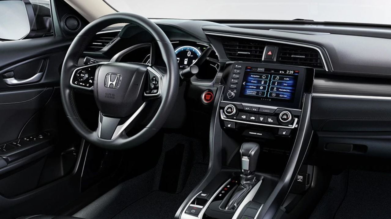 Interior of the 2020 Civic