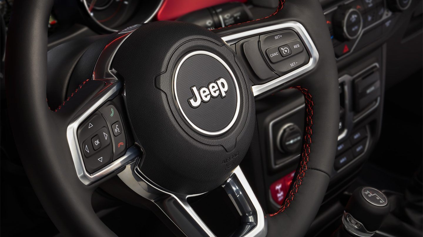 Interior of the 2020 Jeep Wrangler Interior of the 2020 Jeep Wrangler