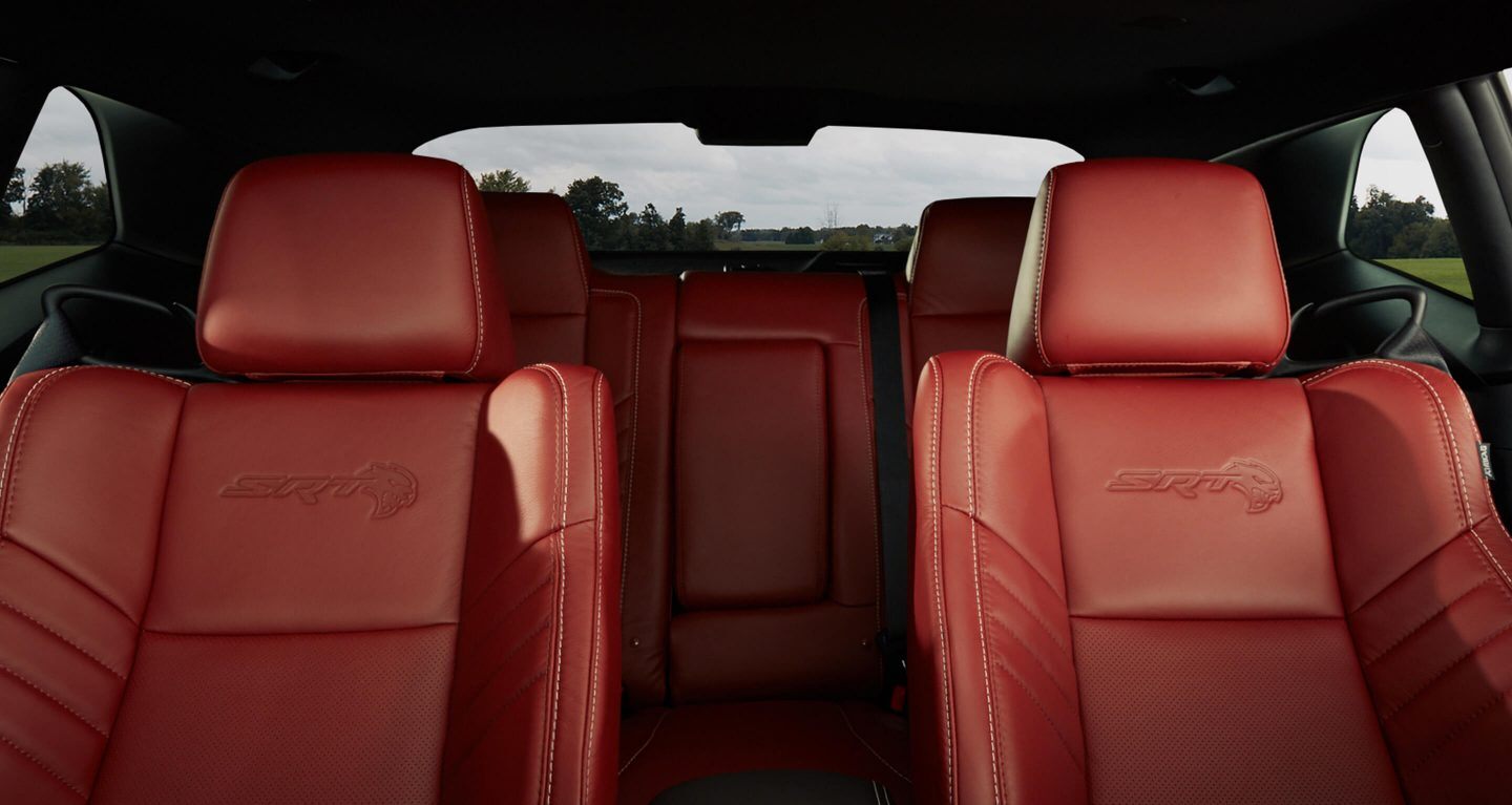 Leather-Trimmed Seating in the 2020 Dodge Challenger