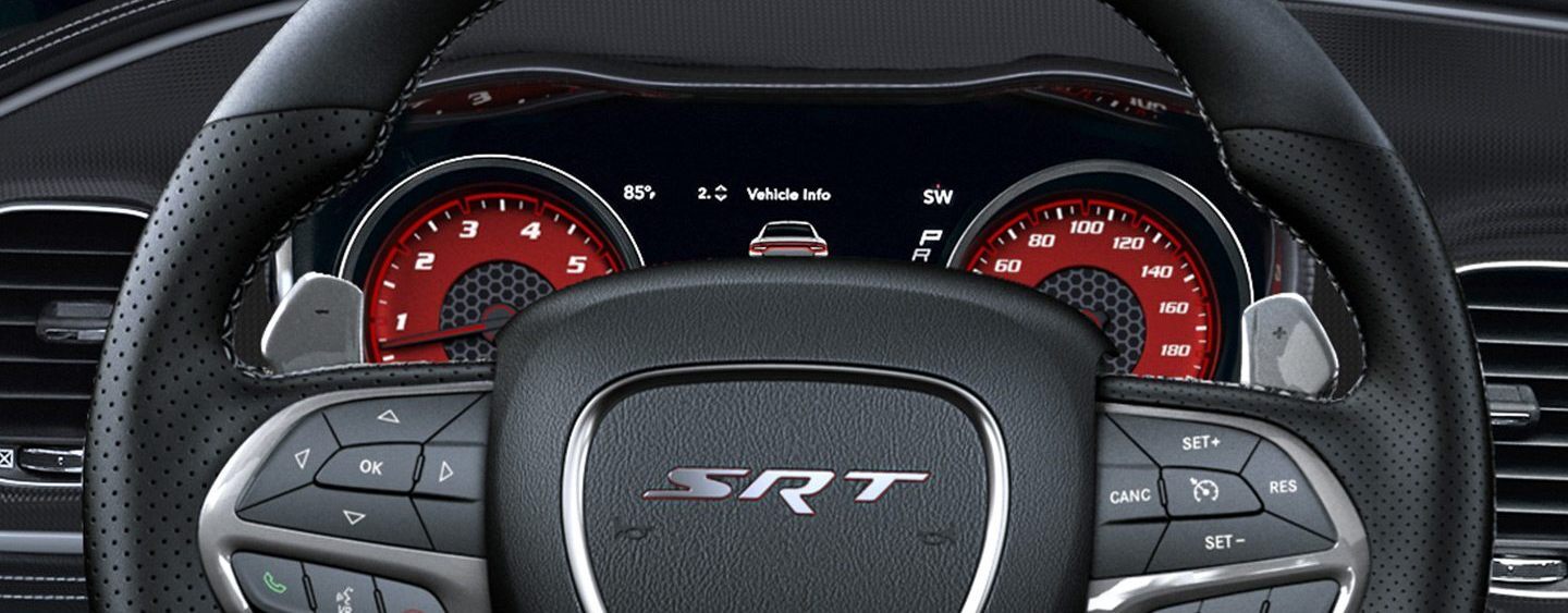 Steering Wheel Audio Controls on the 2020 Dodge Charger
