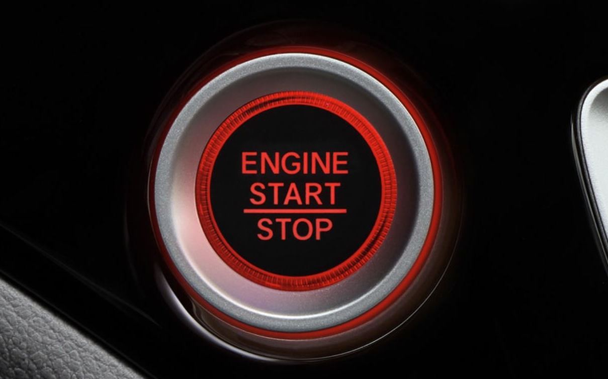 Push Button Start in the 2020 Pilot
