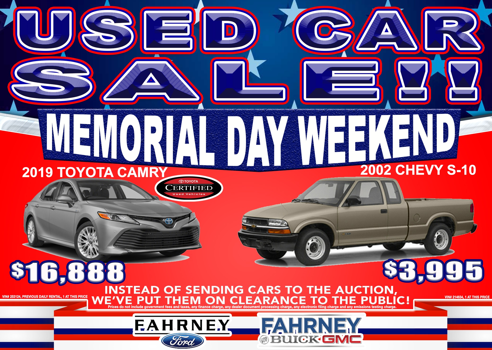 This Weeks Ads The Fahrney Auto Group