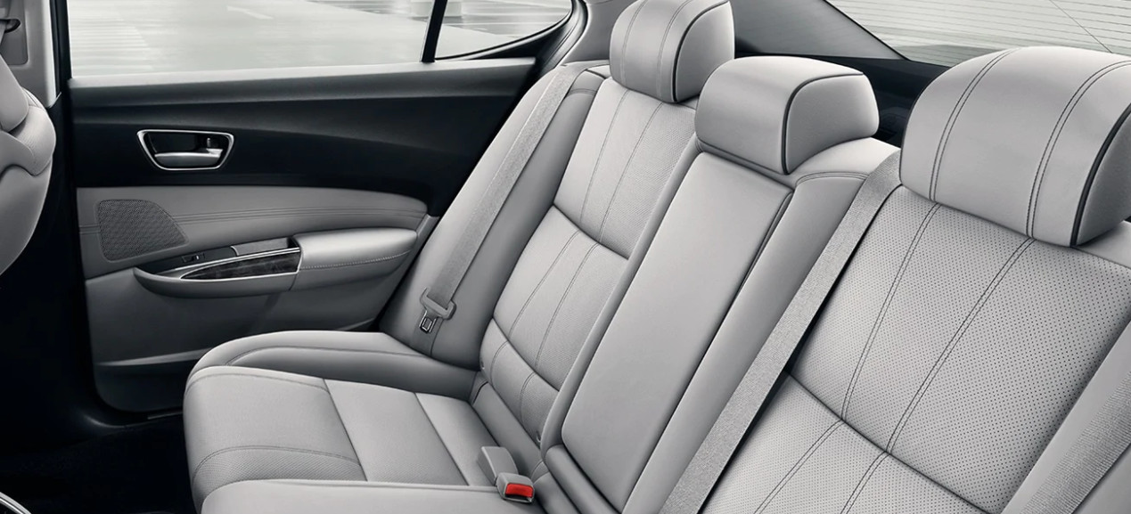 2020 TLX Rear Seats