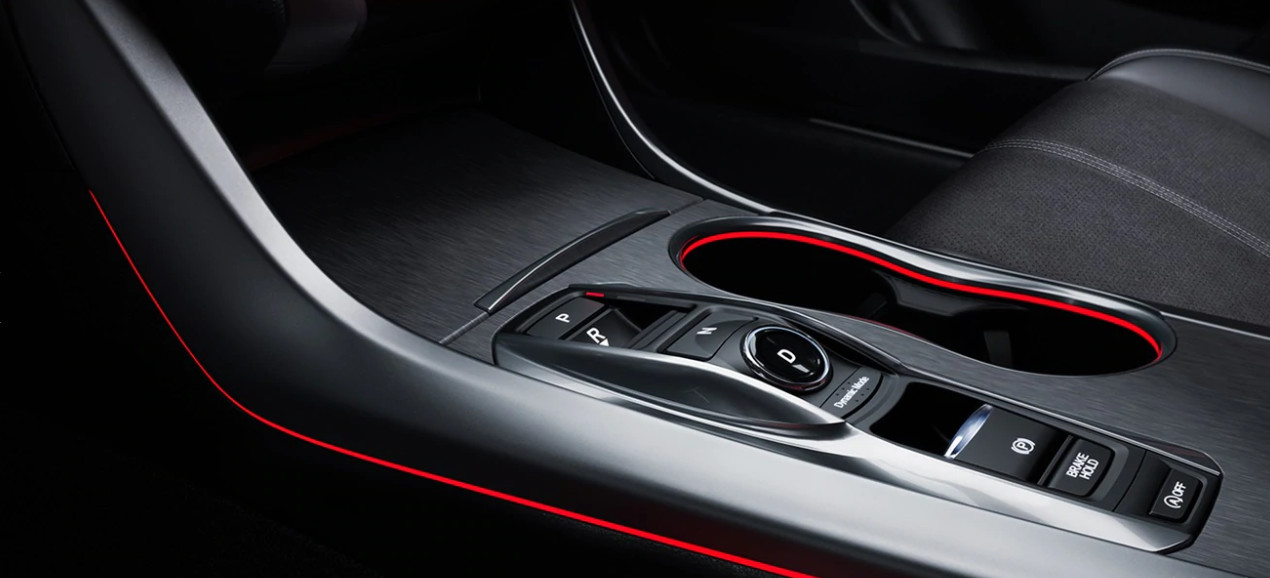 Driving Controls in the 2020 TLX