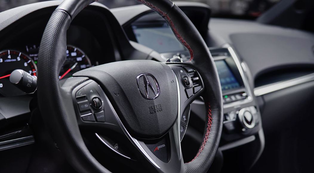Steering Wheel of the 2020 Acura MDX PMC Edition