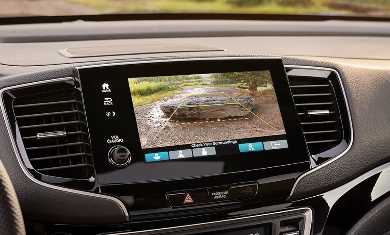 Touchscreen in the 2020 Passport