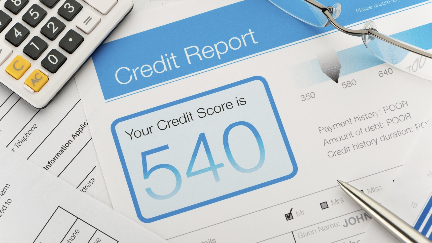 Don't Let Poor Credit Bring You Down!