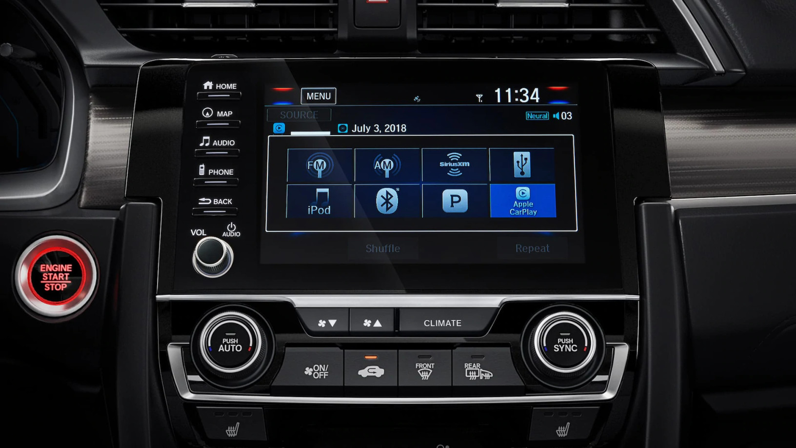 Stay Connected in the 2020 Civic