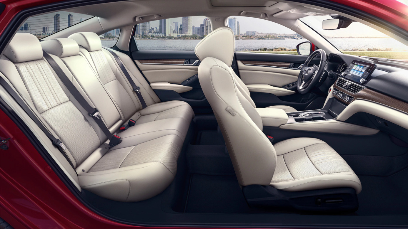 Cabin of the 2020 Honda Accord