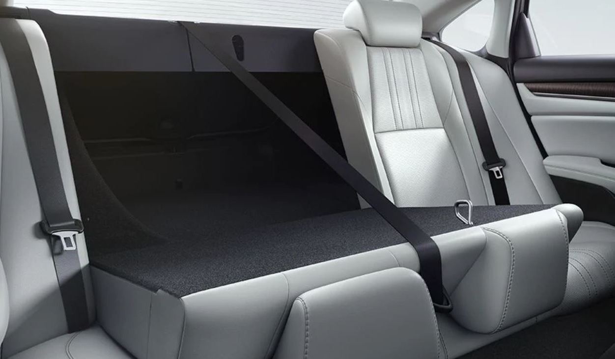 Rear Row of the 2020 Accord