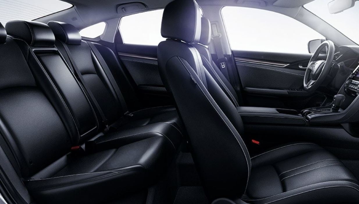Interior of the 2020 Civic
