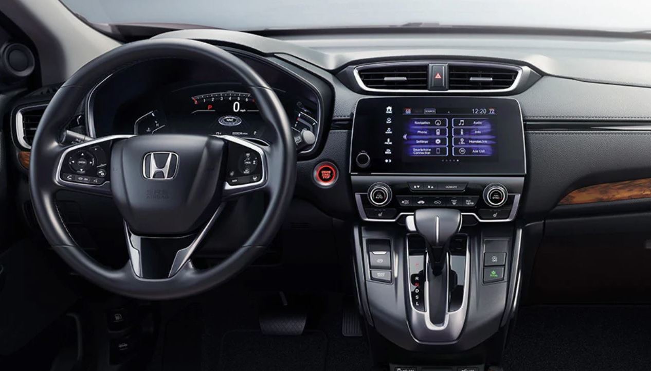Interior of the 2020 CR-V
