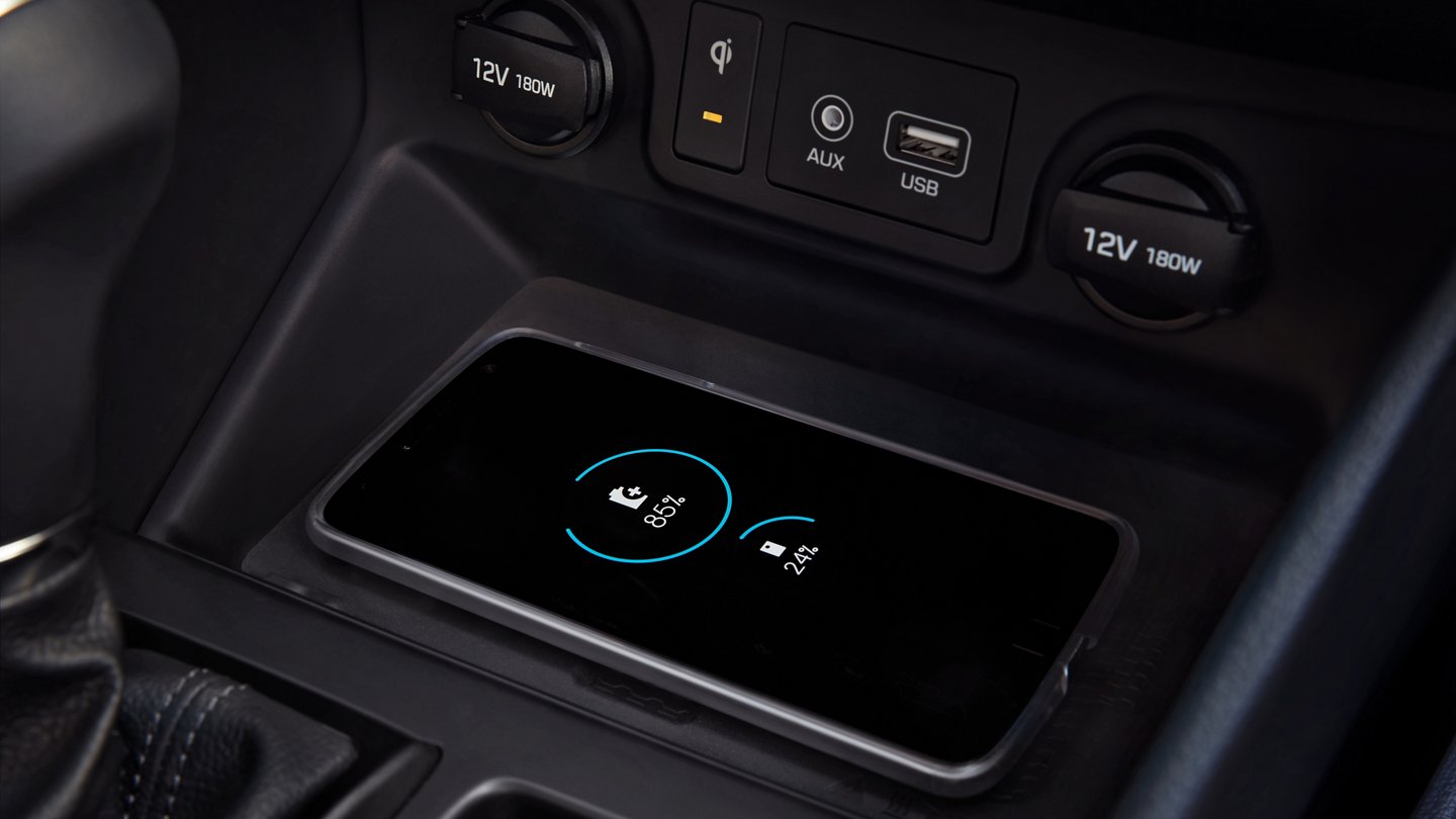 2020 Hyundai Tucson Center Console