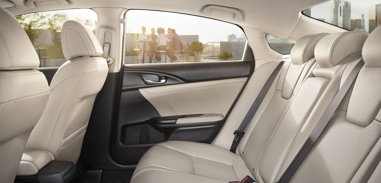 Seating in the 2020 Honda Insight