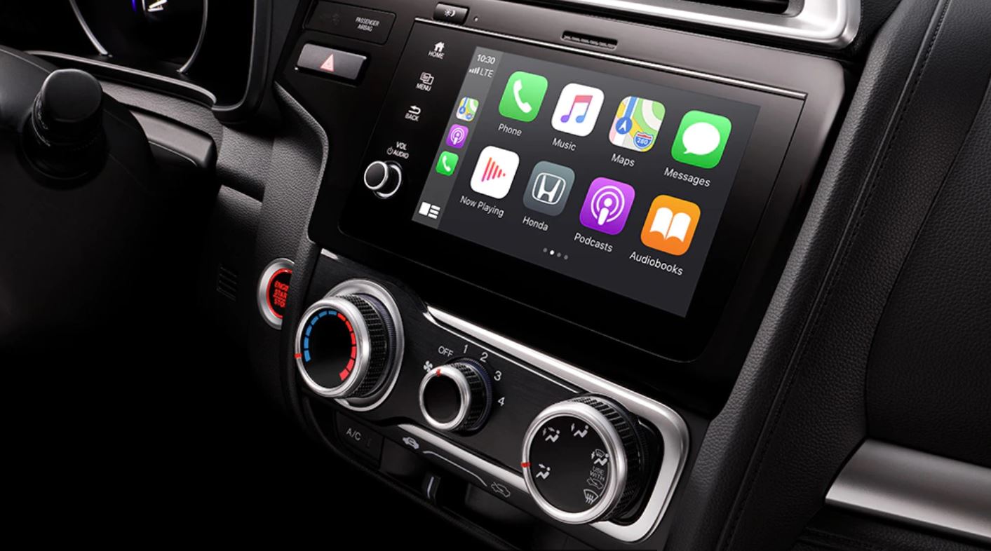 Touchscreen in the 2020 Fit