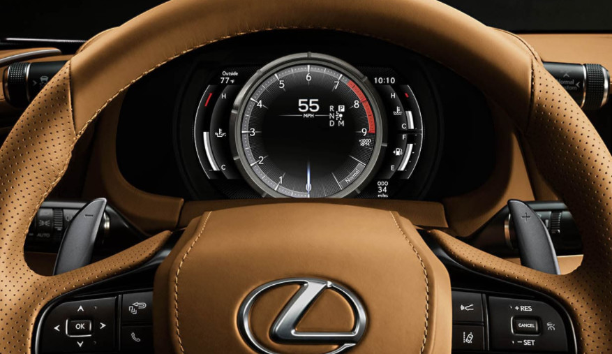 2021 LC 500 Instrument Cluster