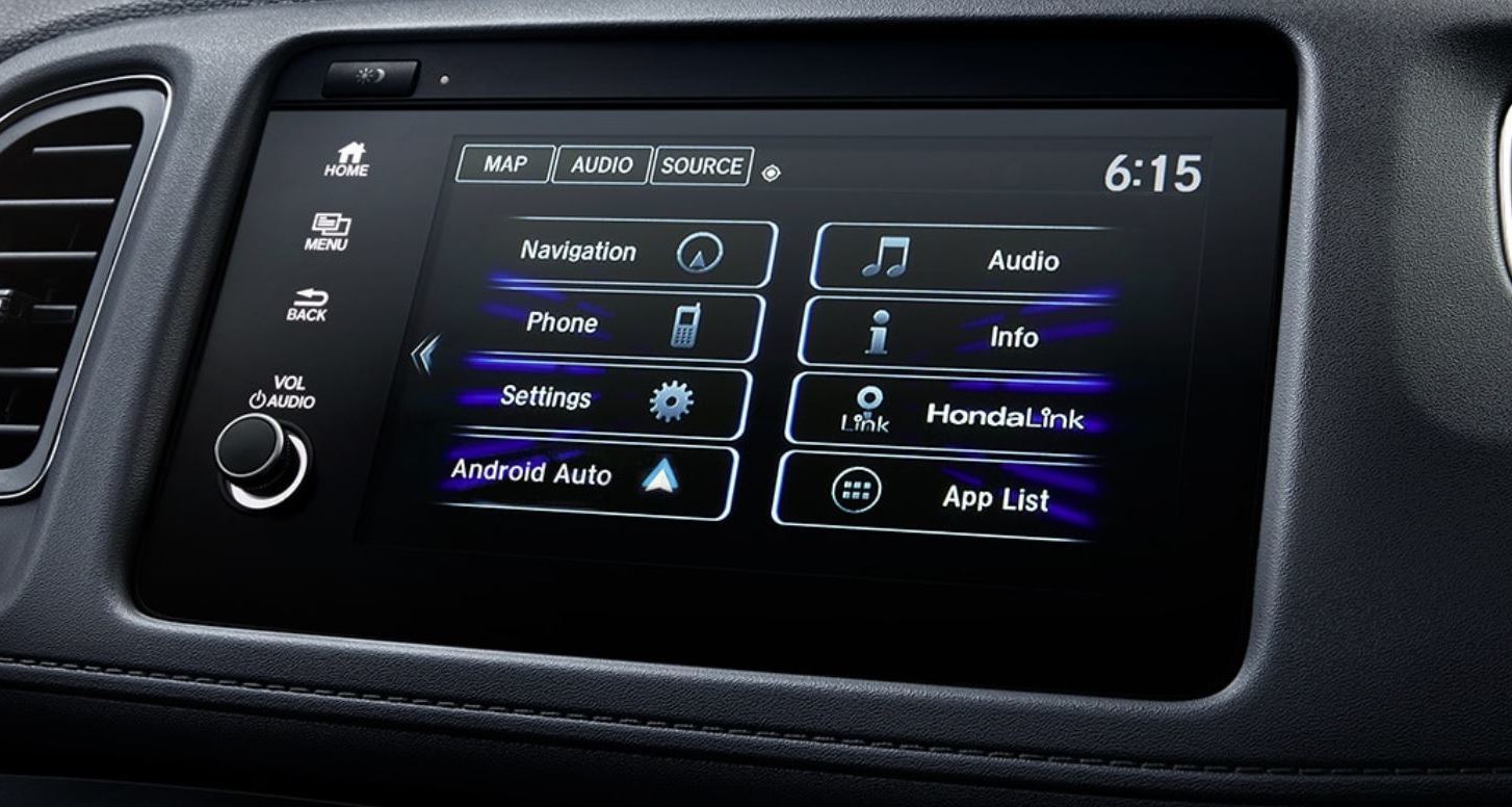 Touchscreen in the 2020 HR-V