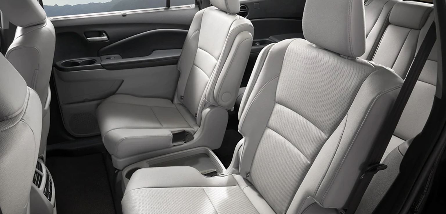 Leather Upholstery in the 2021 Pilot