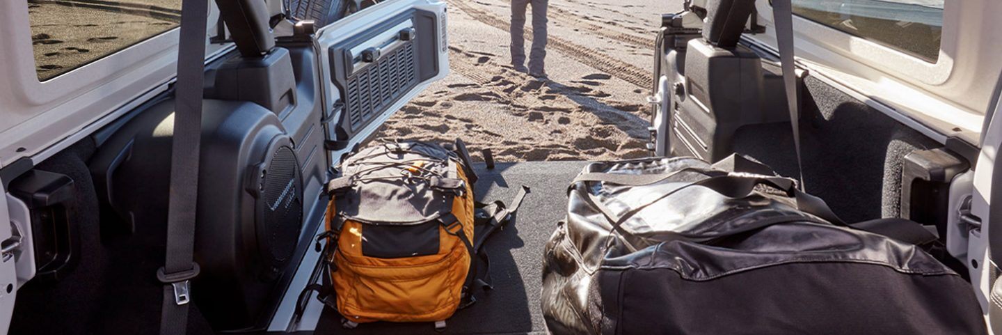 Spacious Cargo Area of the 2020 Wrangler Unlimited
