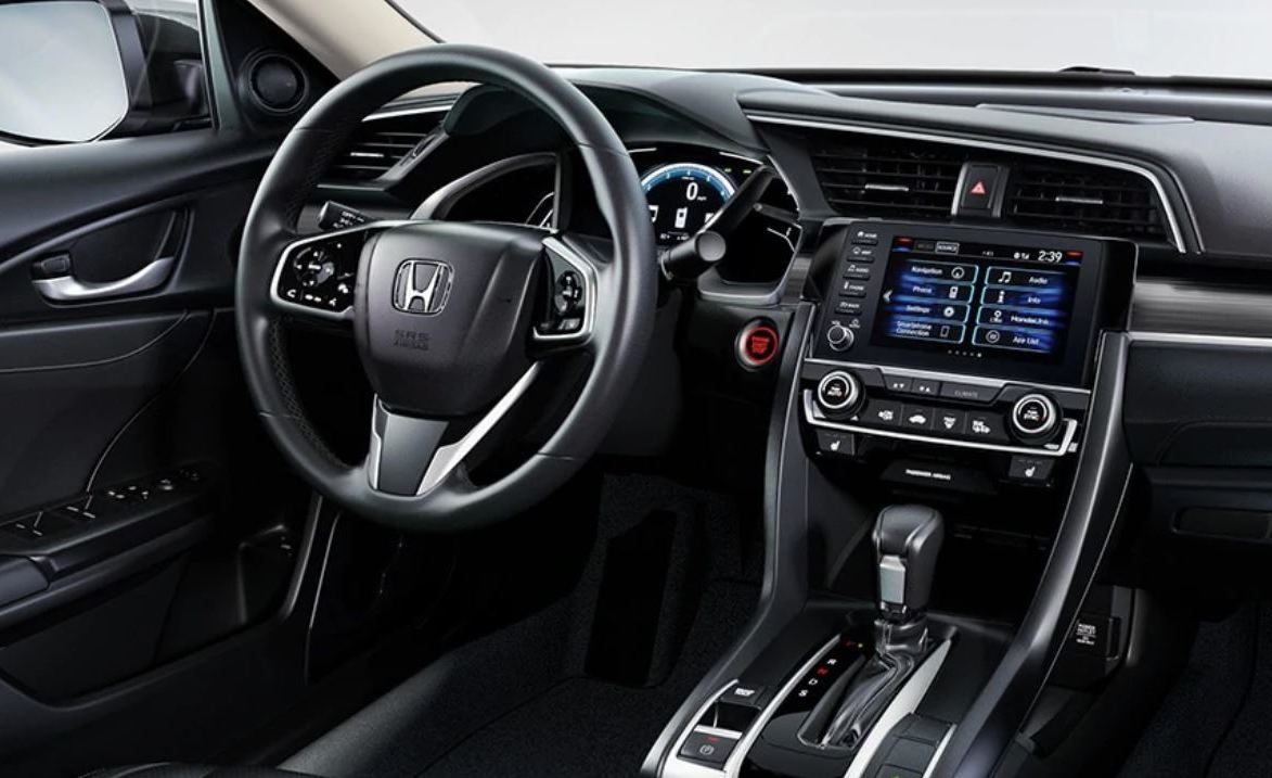 Touchscreen in the 2020 Honda Civic