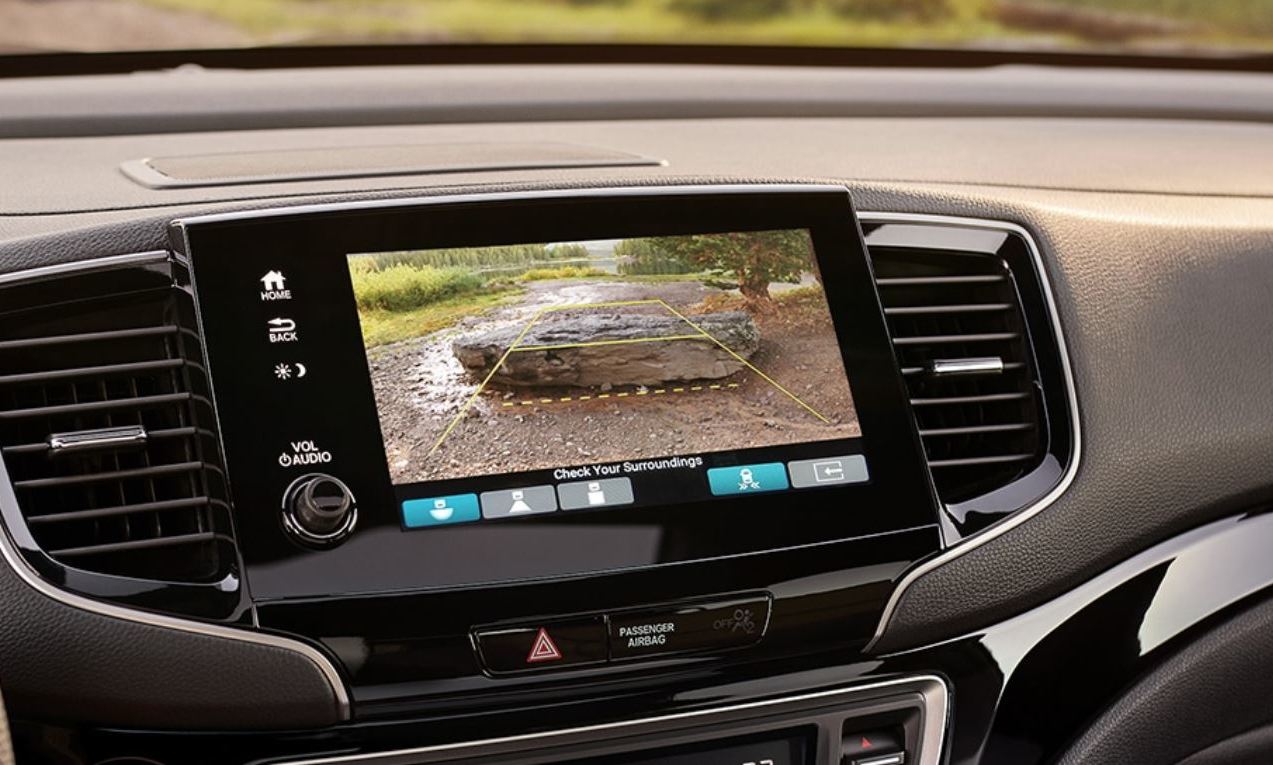 Touchscreen in the 2020 Passport