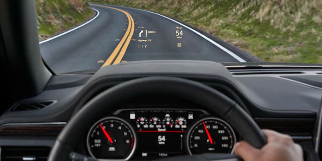 2021 Tahoe Head-Up Display