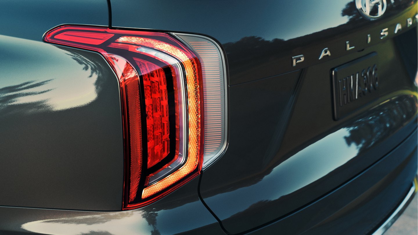 LED Taillights of the 2020 Palisade