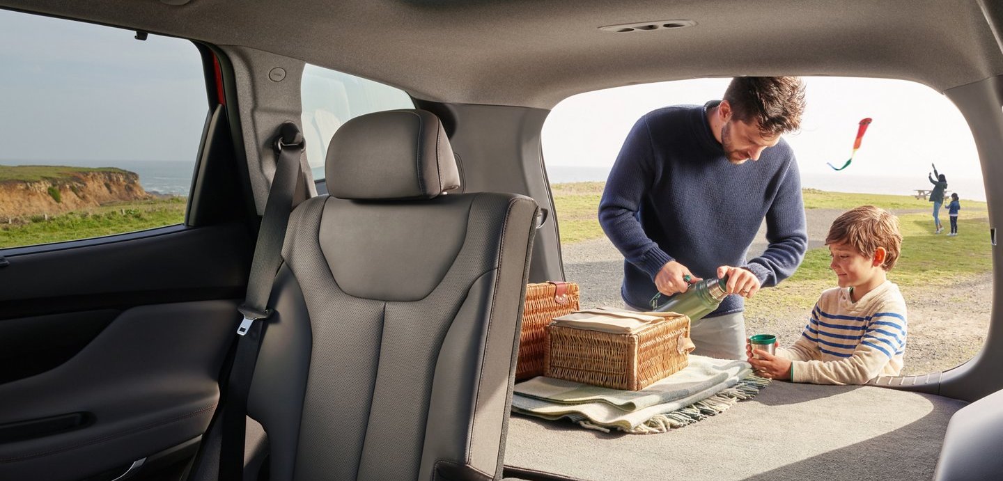 Ample Storage in the 2020 Santa Fe