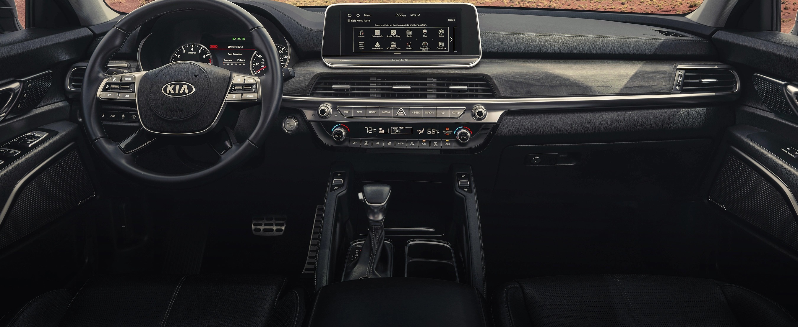 2021 Kia Telluride Front-Row Features