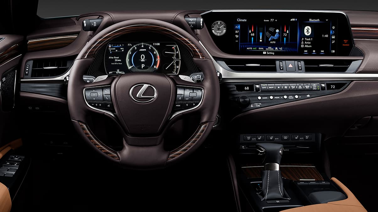 Steering Wheel of the 2020 Lexus ES 350