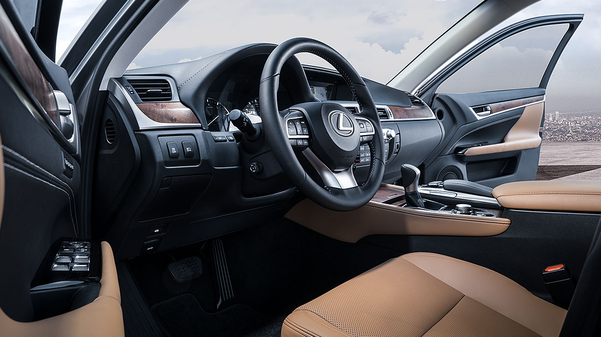 Interior of the 2020 GS 350