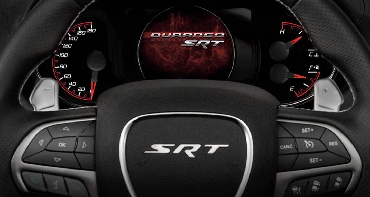 2020 Dodge Durango Information Display