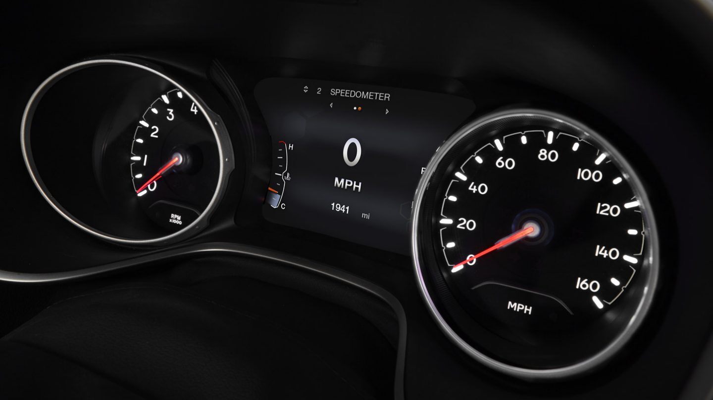 2020 Jeep Compass Information Display