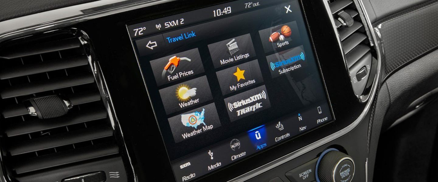2020 Jeep Grand Cherokee Dashboard