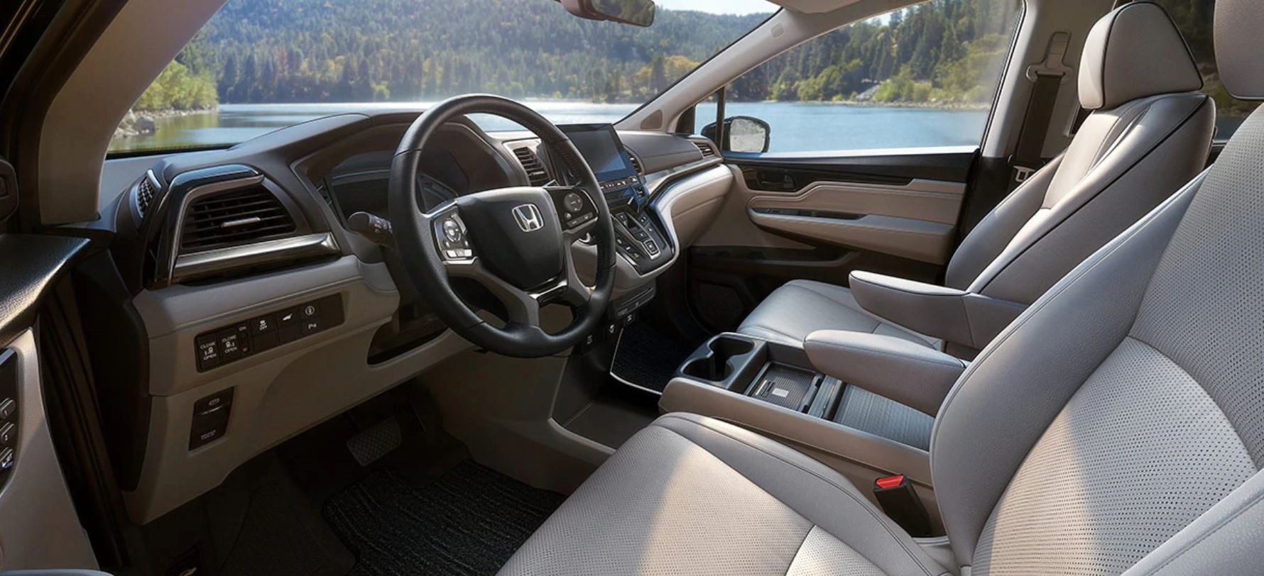2021 Honda Odyssey Front-Row Features 2021 Honda Odyssey Front-Row Features