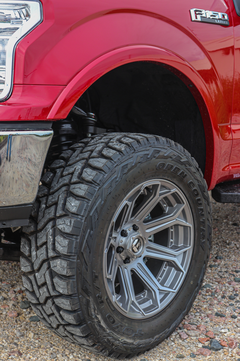 2020 FORD F150 LARIAT FUEL SIEGE WHEELS