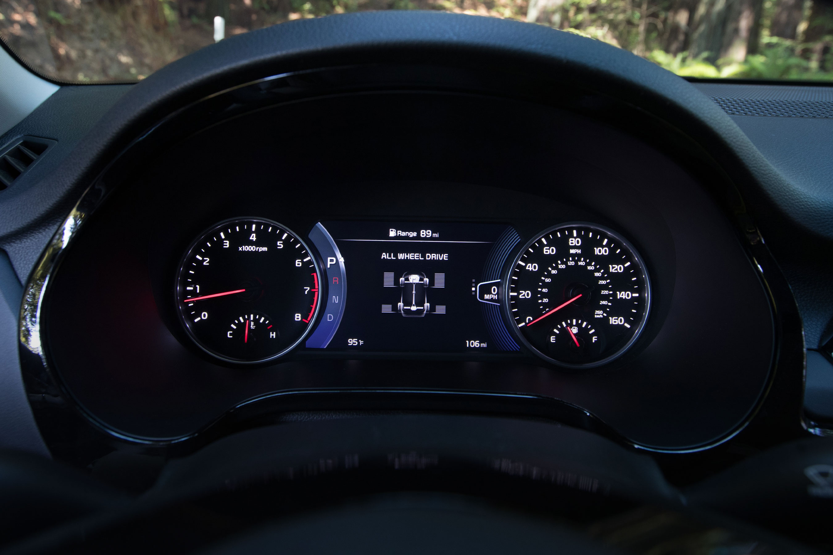 2021 Kia Seltos Information Display