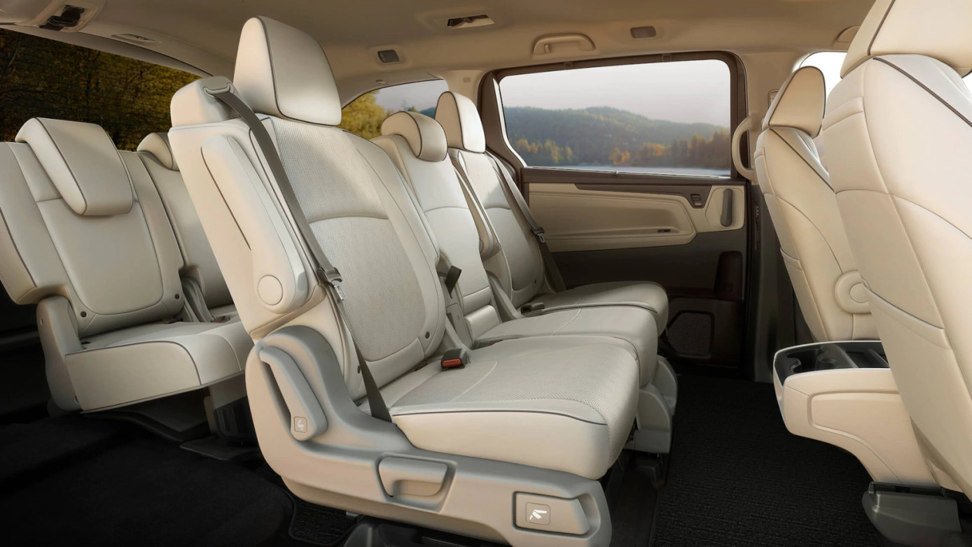 Cozy Seats in the 2021 Odyssey