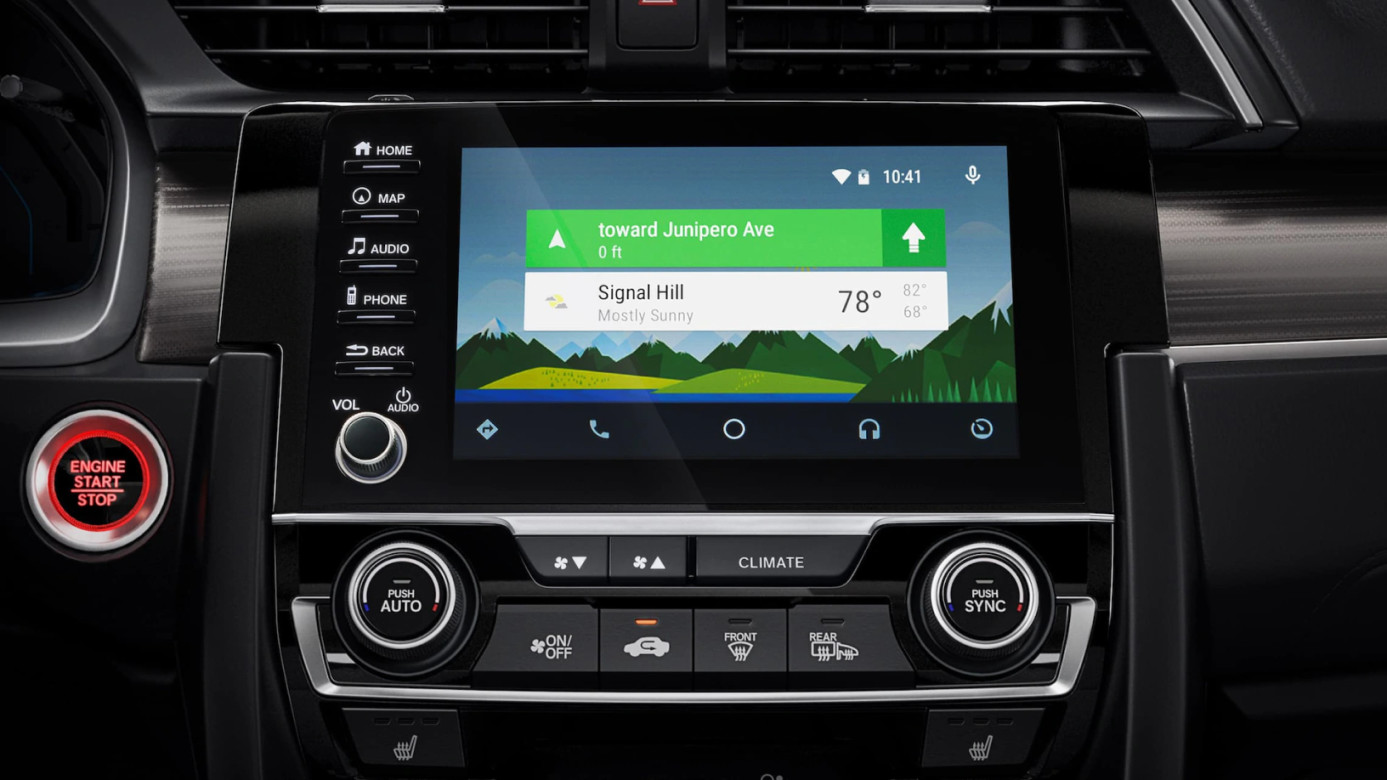 Android Auto™ in the 2020 Civic