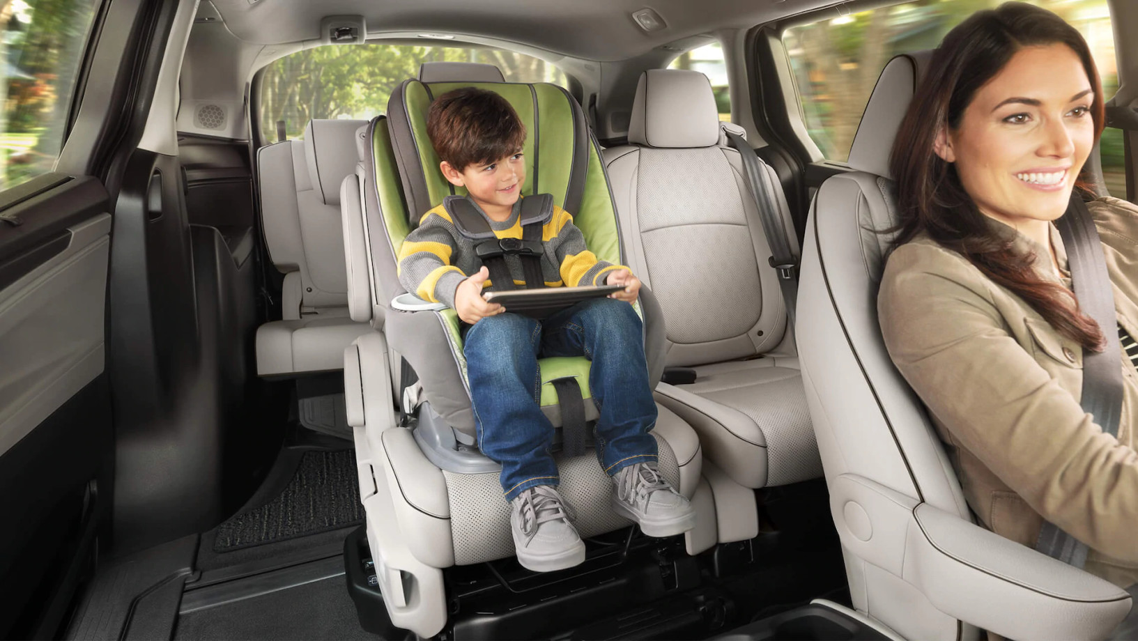 Versatile Seating in the 2021 Odyssey