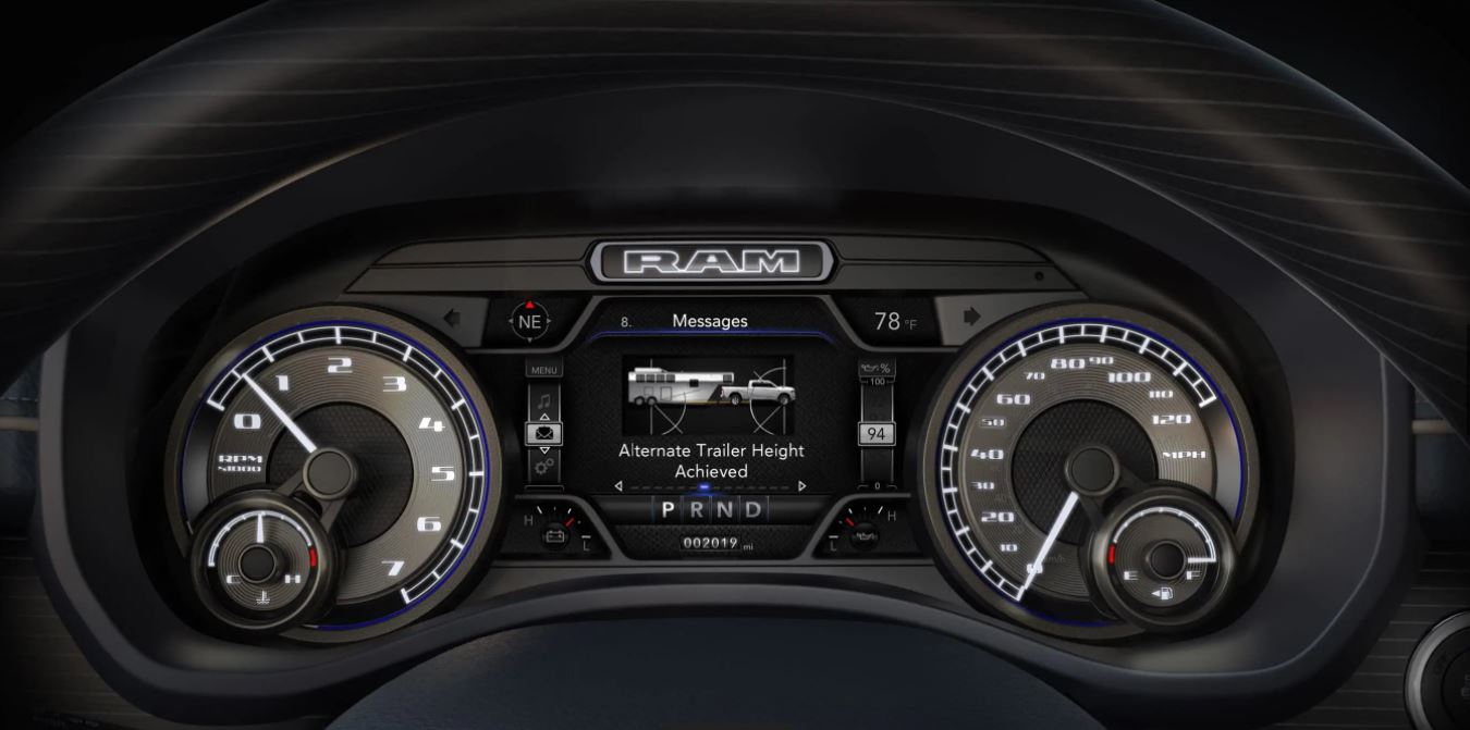 2020 Ram 2500 Digital Info Cluster 2020 Ram 2500 Digital Info Cluster